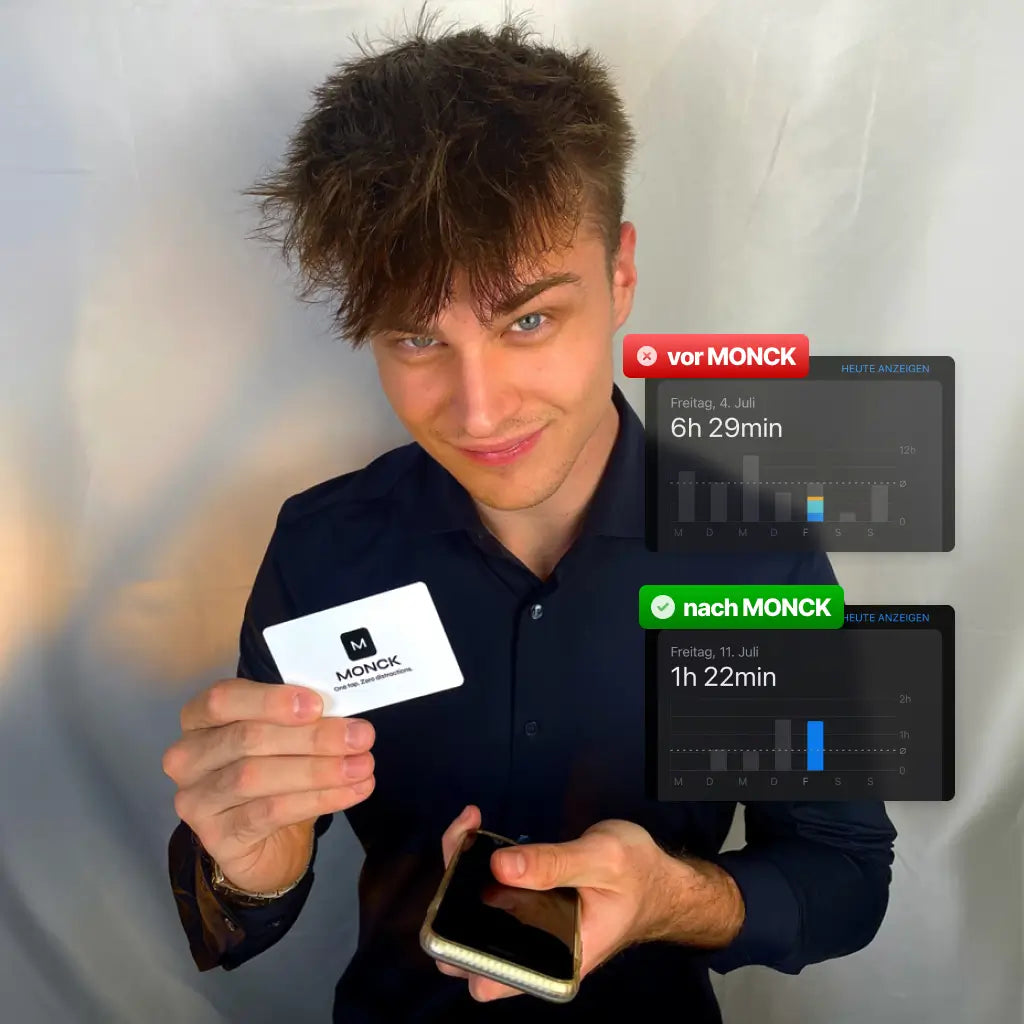 monck gruender mit reduzierter screentime