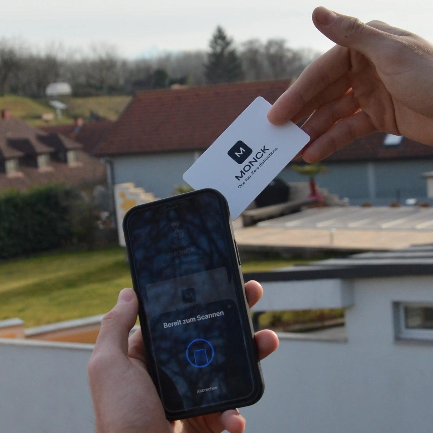 MONK Card getting scanning